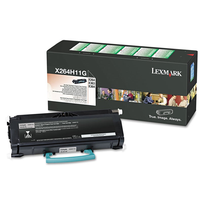 Lexmark International X264H11G High Yield Return Toner Cartridge (X264dn, X363dn, X364dn, X364dw)